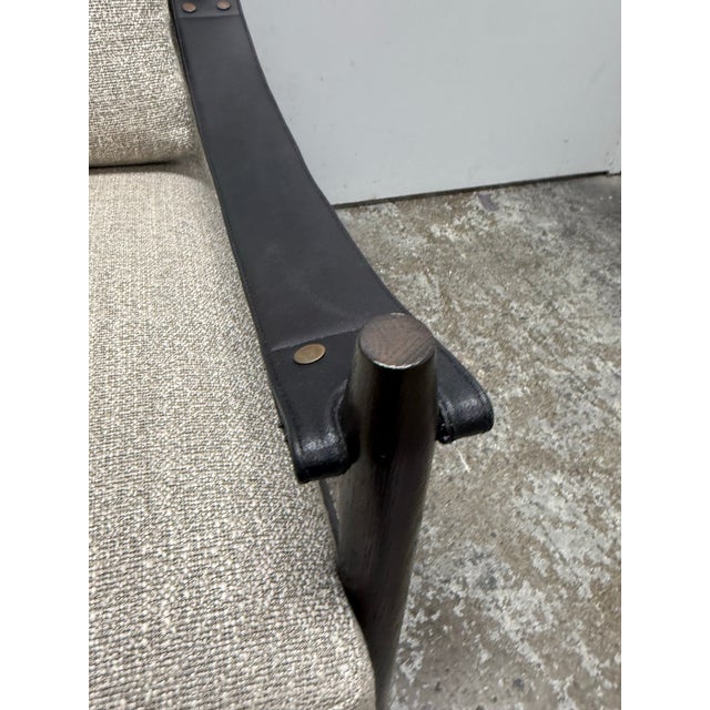 Black Lily Jack Bespoke Oak Wood Accent Chair For Sale - Image 8 of 12
