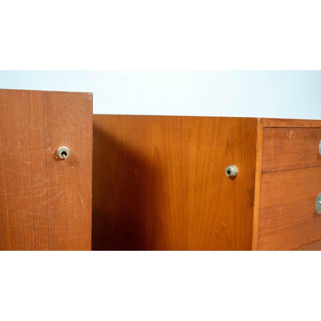 1960s Finn Juhl France and Son Rolling Cabinets - A Pair For Sale - Image 13 of 13