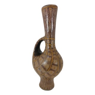 Ceramic Vase by Carlo Zauli, Faenza, Italy, 1950s For Sale