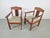 Art Deco Haagse School Armchairs in Oak and Ebony, 1920s, Set of 2 For Sale - Image 9 of 15