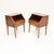 Mid-Century Modern Vintage Swedish Bedside Cabinets, 1950s, Set of 2 For Sale - Image 3 of 11