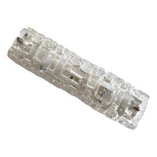 Vintage Crystal Wall Sconce by Gert Nyström, 1960s For Sale