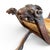 19th Century Italian Walnut Curule Stool With Ram's Head Carving For Sale - Image 4 of 5