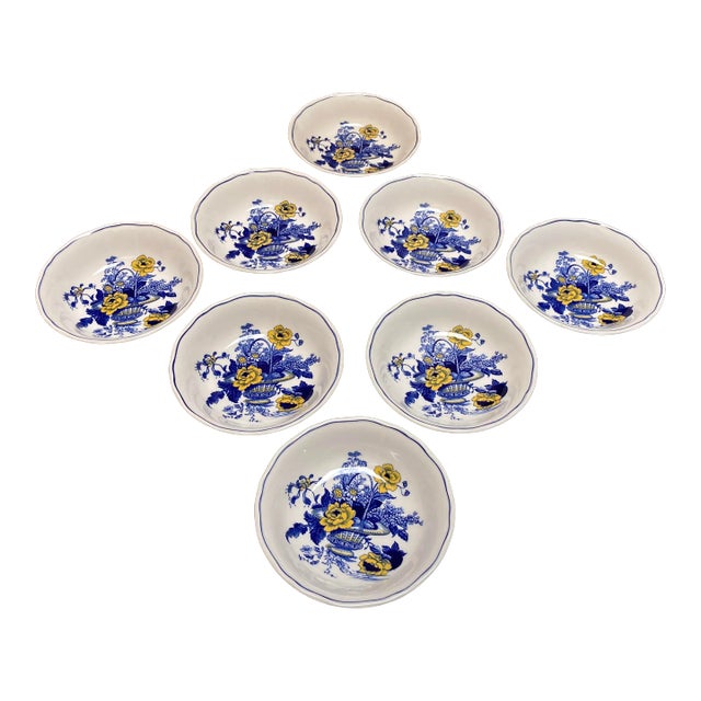 Vintage Enoch Wedgwood England Bowl Set of 8 For Sale