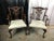 Elevate your dining space with this exquisite set of six Chippendale style dining chairs, meticulously crafted with ornate...