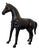 Victorian Leather Horse Sculpture, Late 19th Century For Sale