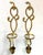 For a touch of classical glamour, we present this pair of ornately designed brass sconces. Add candle or additional...