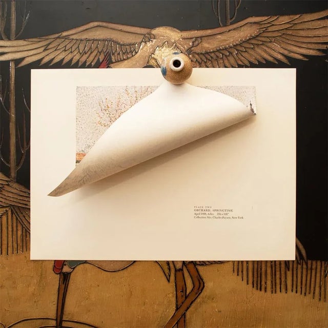 1954 After Van Gogh "Orchard. Springtime", First Edition Post-Impressionist Print For Sale In Dallas - Image 6 of 9