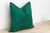 Traditional Kdra Green Dotted Ahir Handloom Pillow For Sale - Image 3 of 5