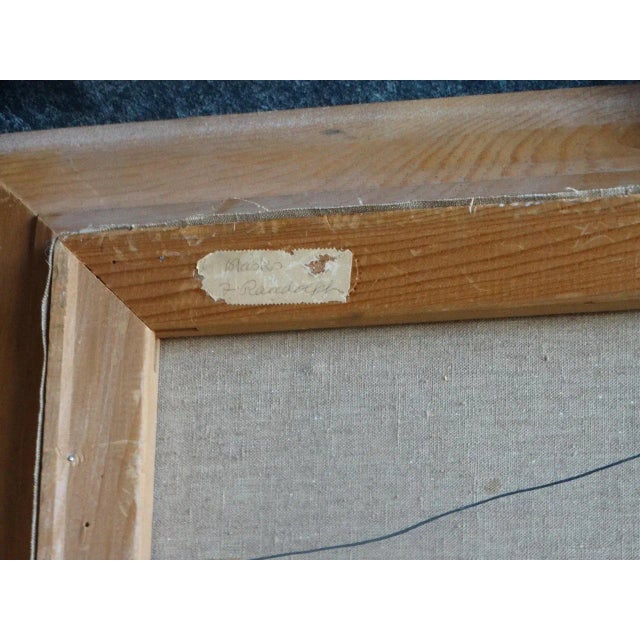 Bright Pink Lee Randolph (1880-1956) - Still Life With Masks and Gloves Circa 1920s For Sale - Image 8 of 9