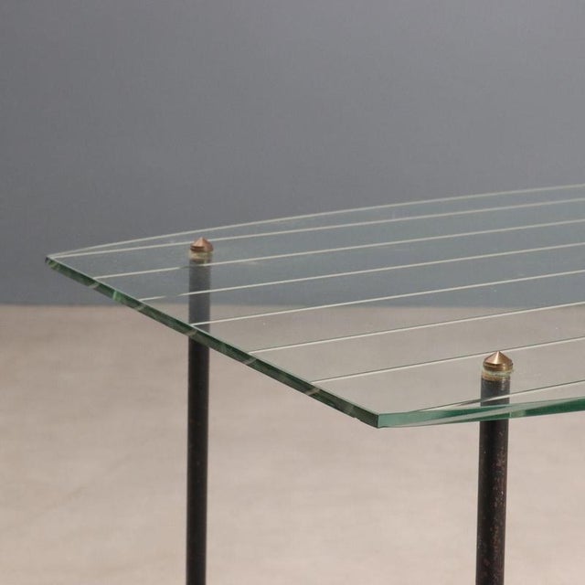 Coffee Table attributed to Jacques Hitier, 1950s For Sale - Image 4 of 10