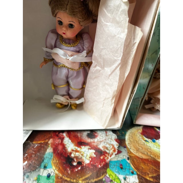 Textile Set of 6, Large Collection of Madame Alexander Dolls, Beatrice Alexander 1923 For Sale - Image 7 of 12
