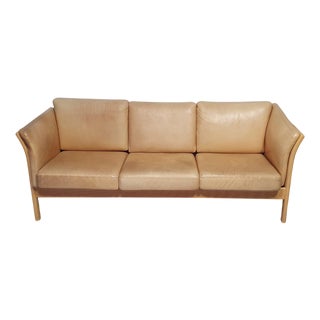 Asmara 3-Seater Sofa in Leather from Skalma For Sale