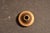 Mid 20th Century Mediterranean Bronze Tone Faux Alabaster Lantern Pendant For Sale - Image 9 of 10
