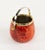 Mid-Century Modern Ice Bucket in Red Goatskin and Brass by Aldo Tura, Italy, 1960s For Sale - Image 6 of 18