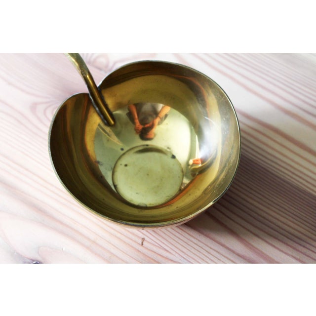 1970s Vintage Brass Bowl, 1970s For Sale - Image 5 of 10