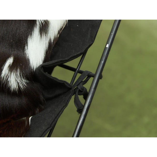 Vintage Homecrest Mid-Century Wire Banana "Siesta" Lounge Chair, Swivels & Rocks For Sale - Image 12 of 12