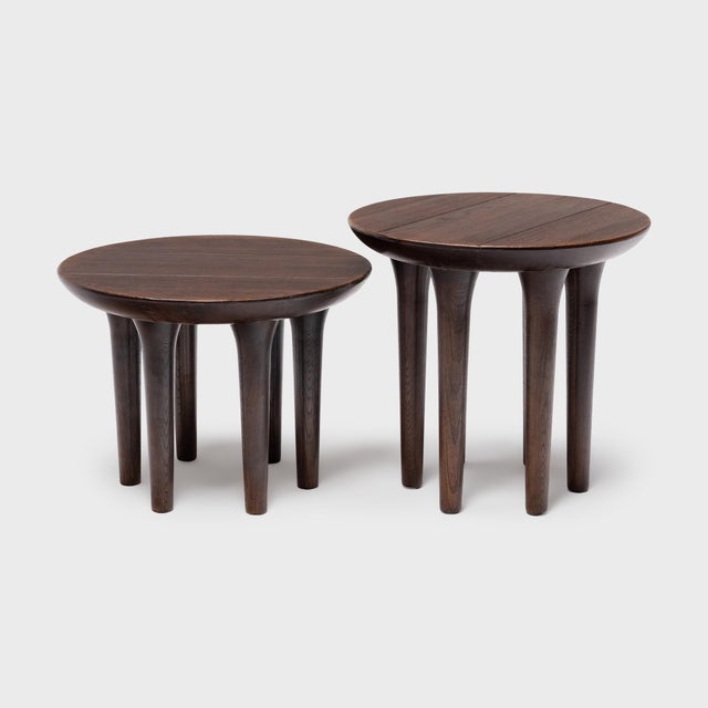 Early 21st Century Chinese Full Moon Pointe Table For Sale - Image 5 of 6