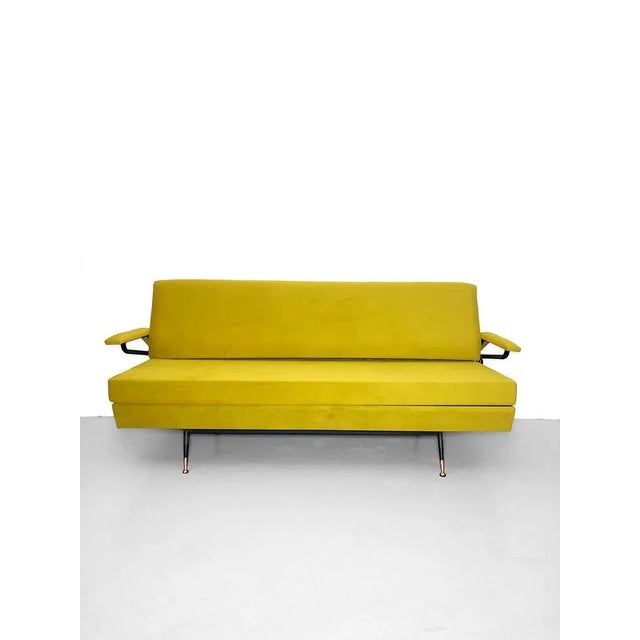 Black Mid-Century Modern Italian Daybed For Sale - Image 8 of 8