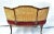 Louis XV Style Mahogany and Cane Lounge Chair For Sale - Image 4 of 14
