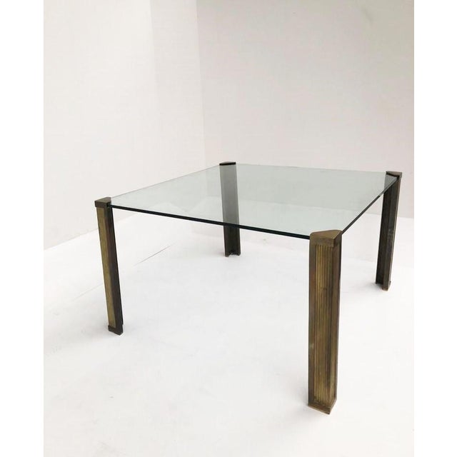 Peter Ghyczy Bronze T14 Dining Table by Peter Ghyczy, 1970s For Sale - Image 4 of 7