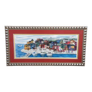 Kathy Boltz Phillips Mackinac Island Michigan Lithograph 46"