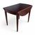 Compact Drop-Leaf Table in Mahogany For Sale - Image 11 of 11