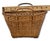 Excellent Smaller 10 Inch Size Antique American Hand Woven Ash Splint Berry Basket With Nice Patina - Late 19th Century For Sale - Image 18 of 18
