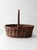 Vintage Wicker Gathering Basket For Sale - Image 12 of 14