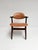 Cognac Coloured Cowhorn Chair, 1970s For Sale - Image 12 of 15