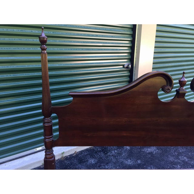 Ethan Allen Court King Bed Chairish