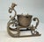 19th Century Antique 19th Century Bronze Victorian Sleigh Ring Holder Jewelry Jar Dish For Sale - Image 5 of 14