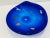 This brilliant blue Murano glass dish is signed Lavorazione Arte , Made in Italy Mint condition 70’s vintage
