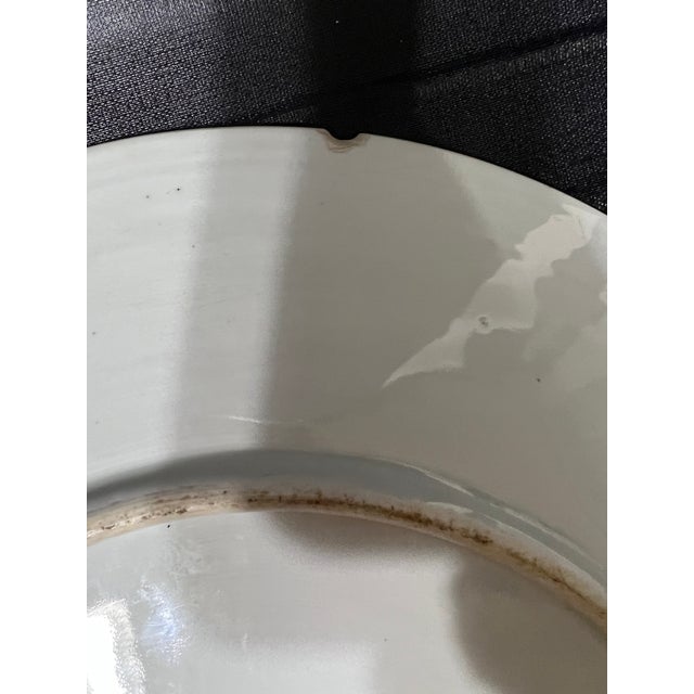 Large Early 20th Century Famille Chinese Porcelain Plate Charger For Sale - Image 12 of 12