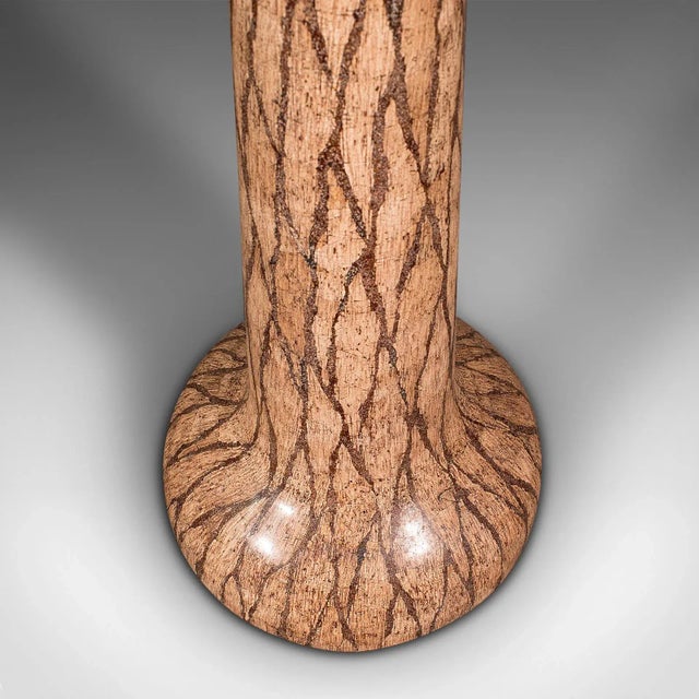 Sculpture Materials 1970s Tall Vintage Italian Decorative Torchere Planter For Sale - Image 7 of 10