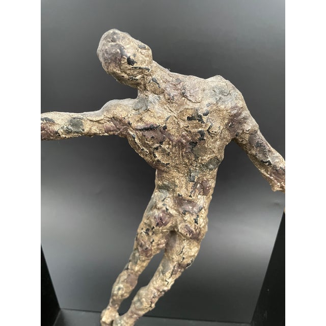 Brutalist Framed Figure Sculpture by Austin Productions For Sale - Image 10 of 12