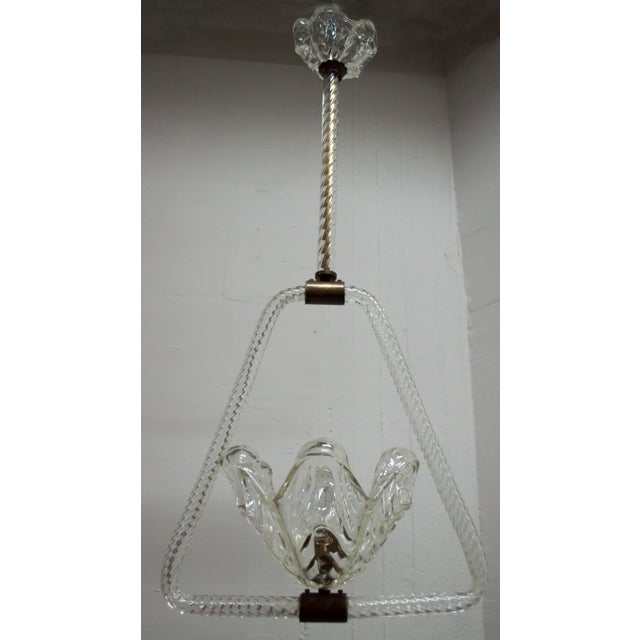Murano Glass Pendant from Barovier & Toso, 1940s For Sale - Image 12 of 12
