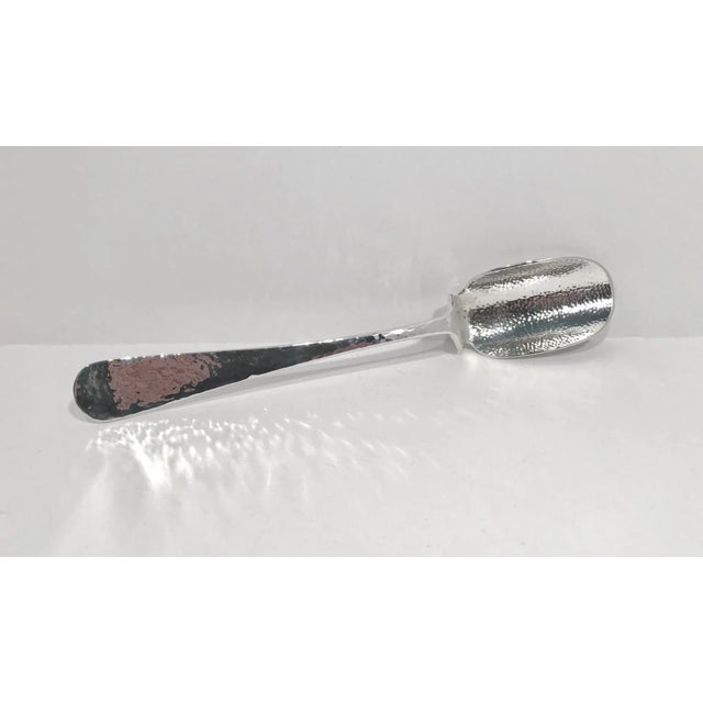Victorian Sterling Silver Stilton Cheese Scoop by Dominick & Haff "Old English Antique" Pattern For Sale - Image 3 of 8