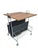 Mobile Side Table with Magazine Rack, Germany, 1970s For Sale - Image 12 of 12