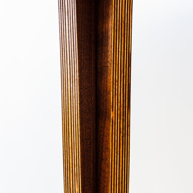Rare 1960s Glenn of California Walnut Extension Dining Table by Richard Thompson, Attributed For Sale In Los Angeles - Image 6 of 18