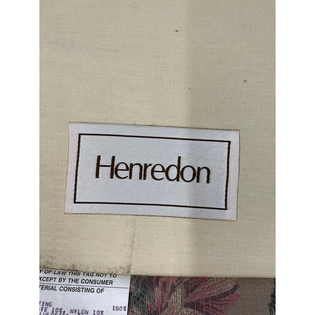 Mauve Vintage 1980s Henredon Schoonbeck Pastel Boudoir Loveseat Settee Sofa For Sale - Image 8 of 10