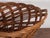Rustic Small Vintage Wicker Basket, 1920 For Sale - Image 3 of 5