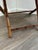 1970s Mid-Century Modern Handcrafted Rectangular Bamboo Serving Table With a Sturdy X-Base For Sale - Image 12 of 12