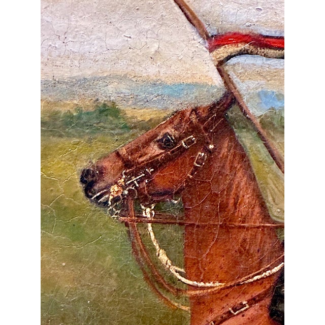 19th Century Portrait of a British Cavalry Officer For Sale - Image 4 of 12