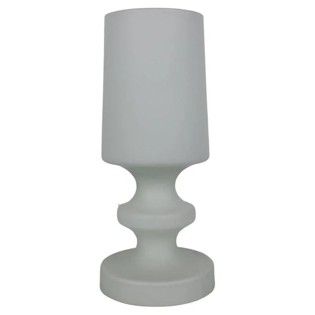 Mid-Century Czech All Glass Table Lamp, 1970s For Sale - Image 6 of 6