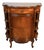 1920s Antique French Louis XV Walnut & Satinwood Inlay Cabinet Entry Hall Stand For Sale