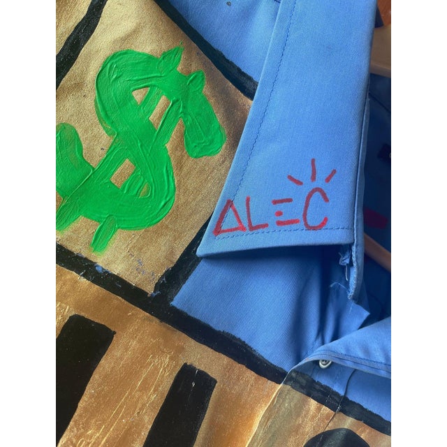 Alec Monopoly X Mike Mozart (MiMo) Legendary Wall Street Cross Shirt For Sale - Image 10 of 16