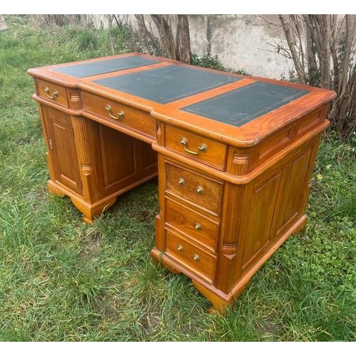 Vintage Desk in Wood, 1950s For Sale - Image 6 of 8