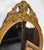 1930s Antique Victorian Rococo Gilt Wood Gold Round Mirror For Sale - Image 5 of 11