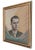 1940s Portrait of an Italian Ww2 Soldier Oil Painting Framed and Signed For Sale In Charlotte - Image 6 of 12